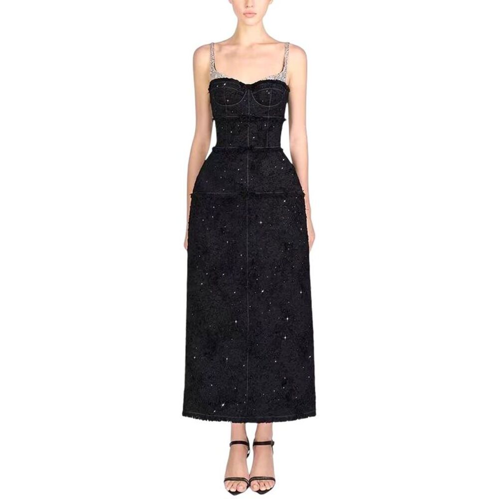 Amanda Royal Womens  Midi Dress